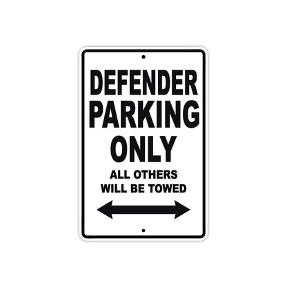 CAN-AM Defender Parking Only All Others Will Be Towed Aluminum Decor Garage Sign