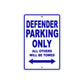 CAN-AM Defender Parking Only All Others Will Be Towed Aluminum Decor Garage Sign