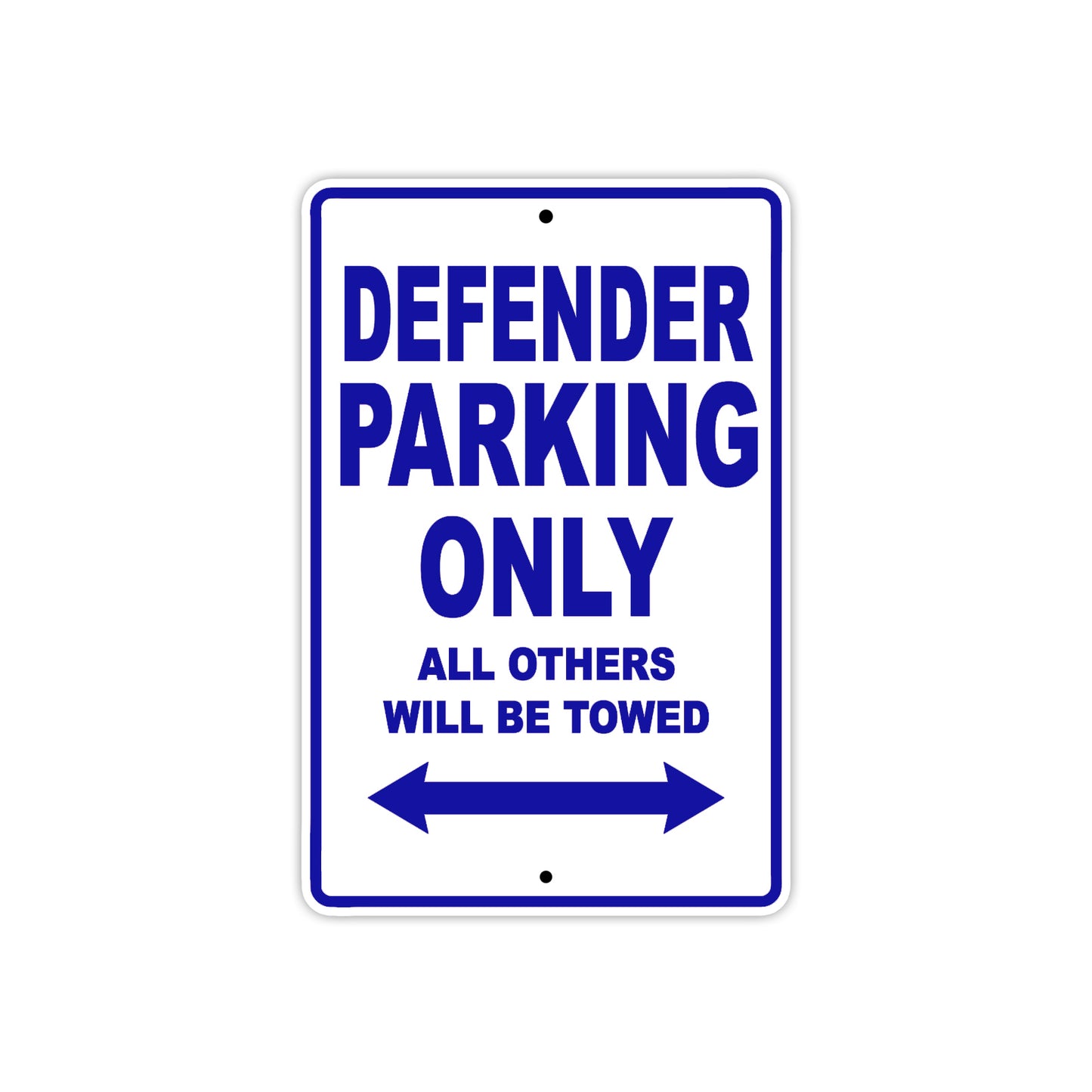 CAN-AM Defender Parking Only All Others Will Be Towed Aluminum Decor Garage Sign