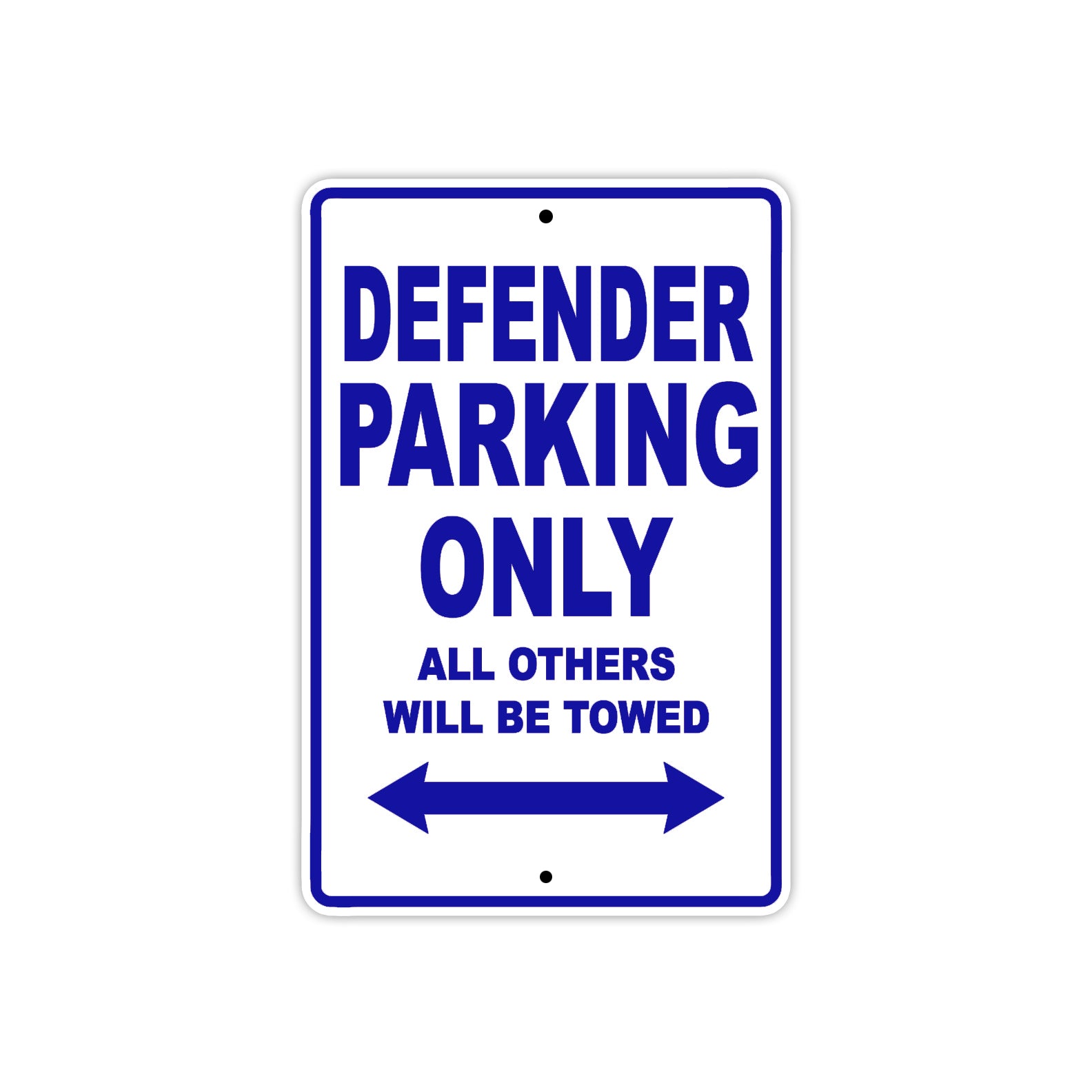 CAN-AM Defender Parking Only All Others Will Be Towed Aluminum Decor Garage Sign
