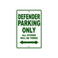 CAN-AM Defender Parking Only All Others Will Be Towed Aluminum Decor Garage Sign