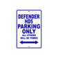 CAN-AM Defender HD5 Parking Only All Others Will Be Towed Aluminum Decor Garage Sign