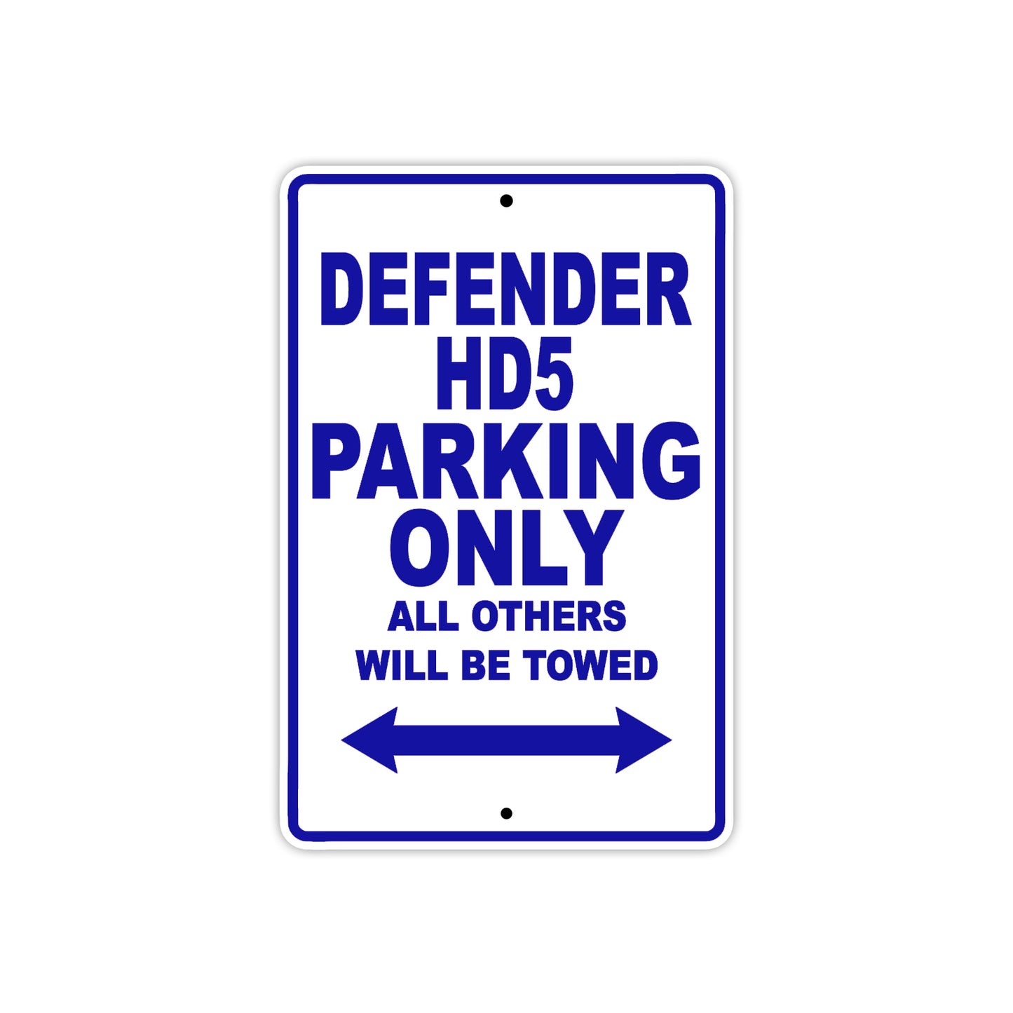 CAN-AM Defender HD5 Parking Only All Others Will Be Towed Aluminum Decor Garage Sign