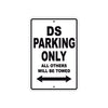CAN-AM DS Parking Only All Others Will Be Towed Aluminum Decor Garage Sign