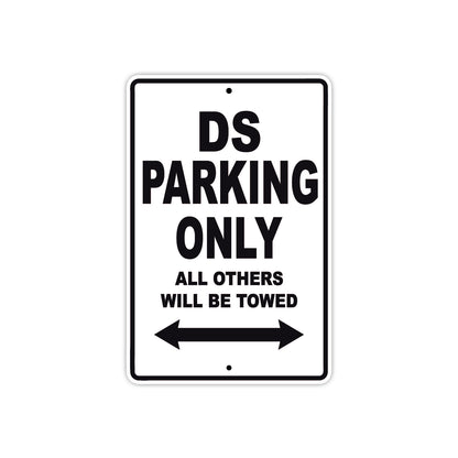 CAN-AM DS Parking Only All Others Will Be Towed Aluminum Decor Garage Sign
