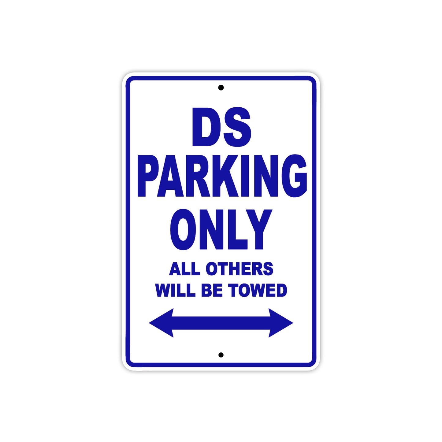 CAN-AM DS Parking Only All Others Will Be Towed Aluminum Decor Garage Sign
