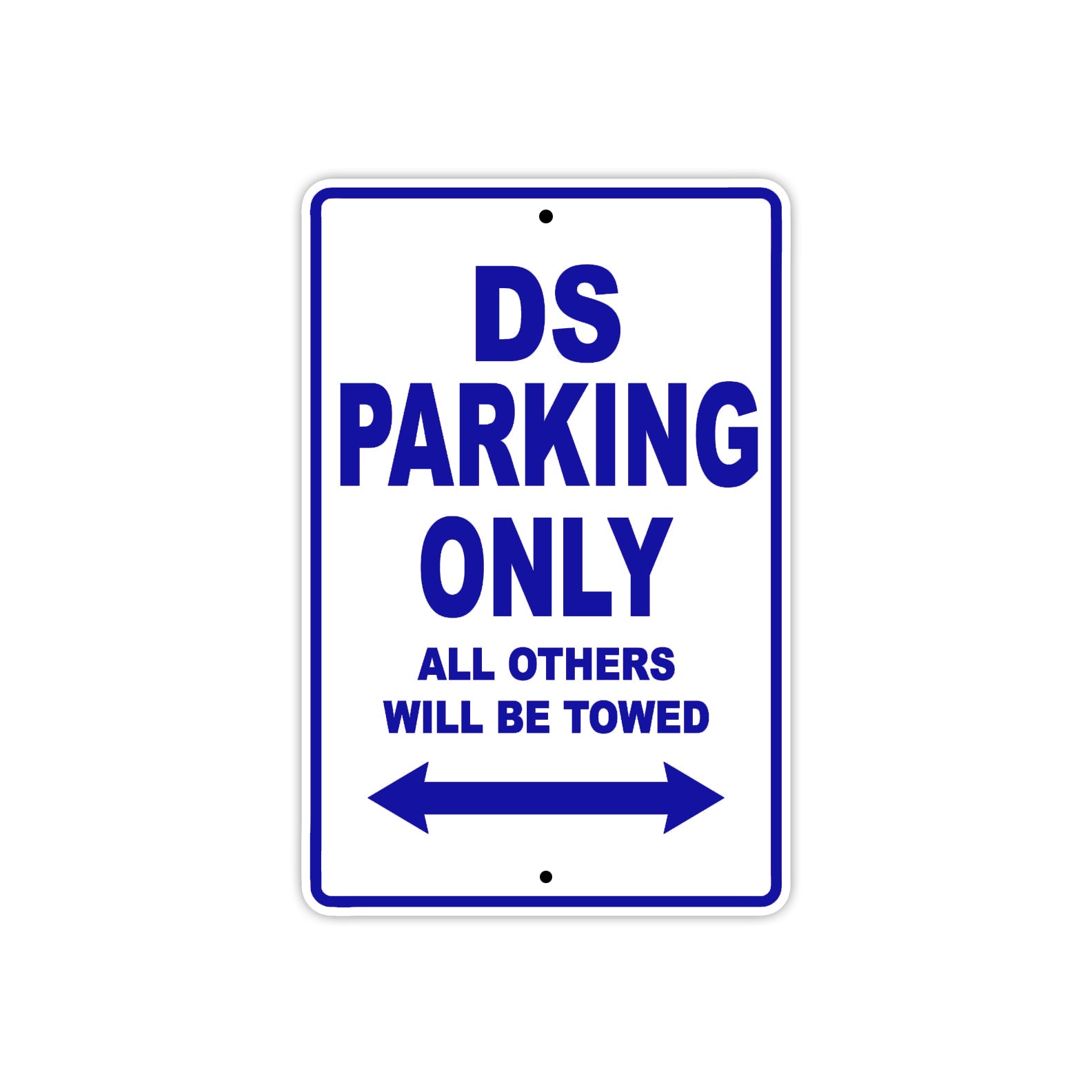 CAN-AM DS Parking Only All Others Will Be Towed Aluminum Decor Garage Sign