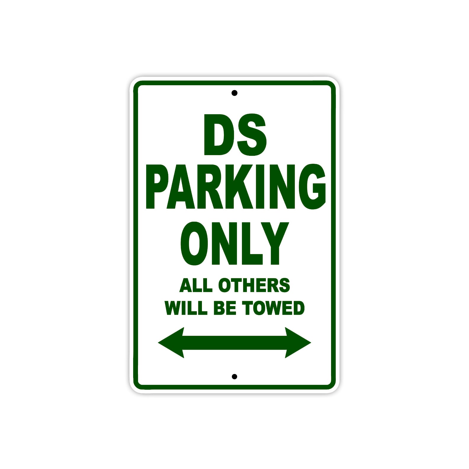 CAN-AM DS Parking Only All Others Will Be Towed Aluminum Decor Garage Sign
