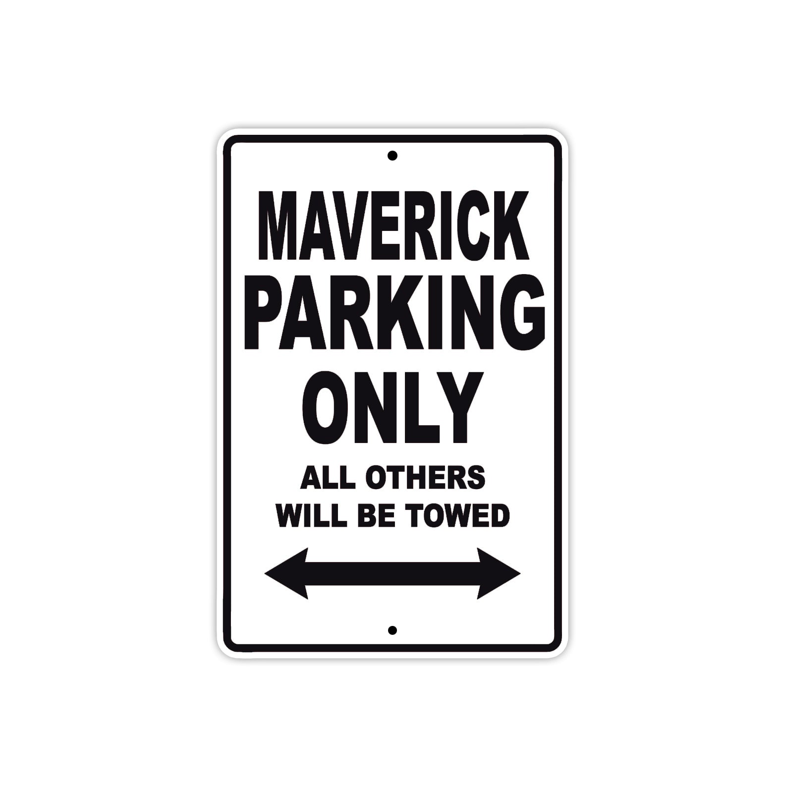 CAN-AM Maverick Parking Only All Others Will Be Towed Aluminum Decor Garage Sign