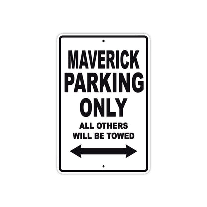 CAN-AM Maverick Parking Only All Others Will Be Towed Aluminum Decor Garage Sign