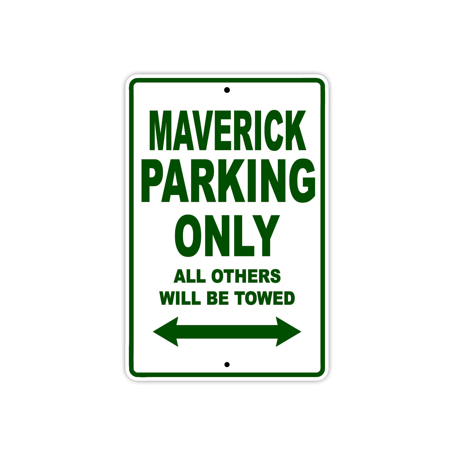 CAN-AM Maverick Parking Only All Others Will Be Towed Aluminum Decor Garage Sign
