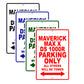 CAN-AM Maverick Max X DS 1000 R Parking Only All Others Will Be Towed Aluminum Decor Garage Sign
