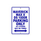 CAN-AM Maverick Max X DS 1000 R Parking Only All Others Will Be Towed Aluminum Decor Garage Sign