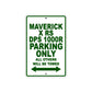 CAN-AM Maverick X RS DPS 1000 R Parking Only All Others Will Be Towed Aluminum Decor Garage Sign