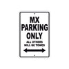 CAN-AM MX Parking Only All Others Will Be Towed Aluminum Decor Garage Sign