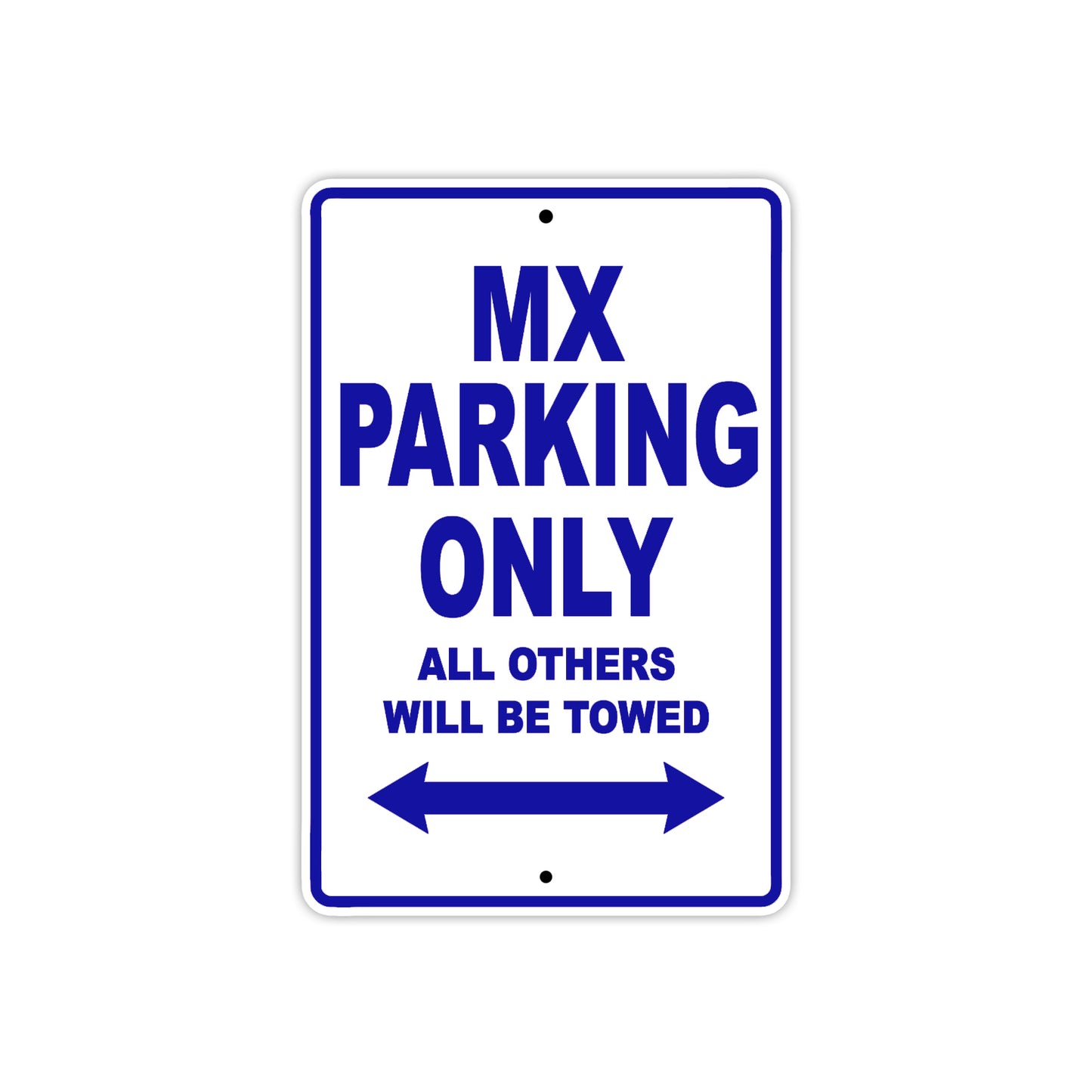 CAN-AM MX Parking Only All Others Will Be Towed Aluminum Decor Garage Sign