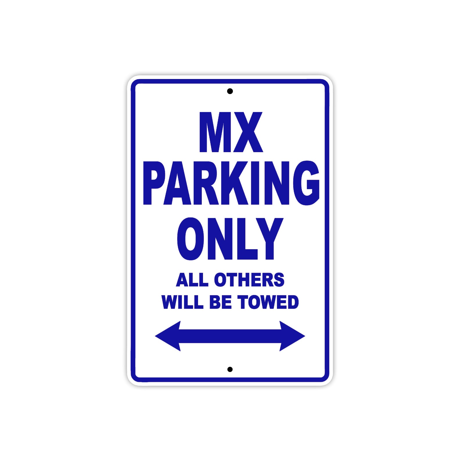 CAN-AM MX Parking Only All Others Will Be Towed Aluminum Decor Garage Sign