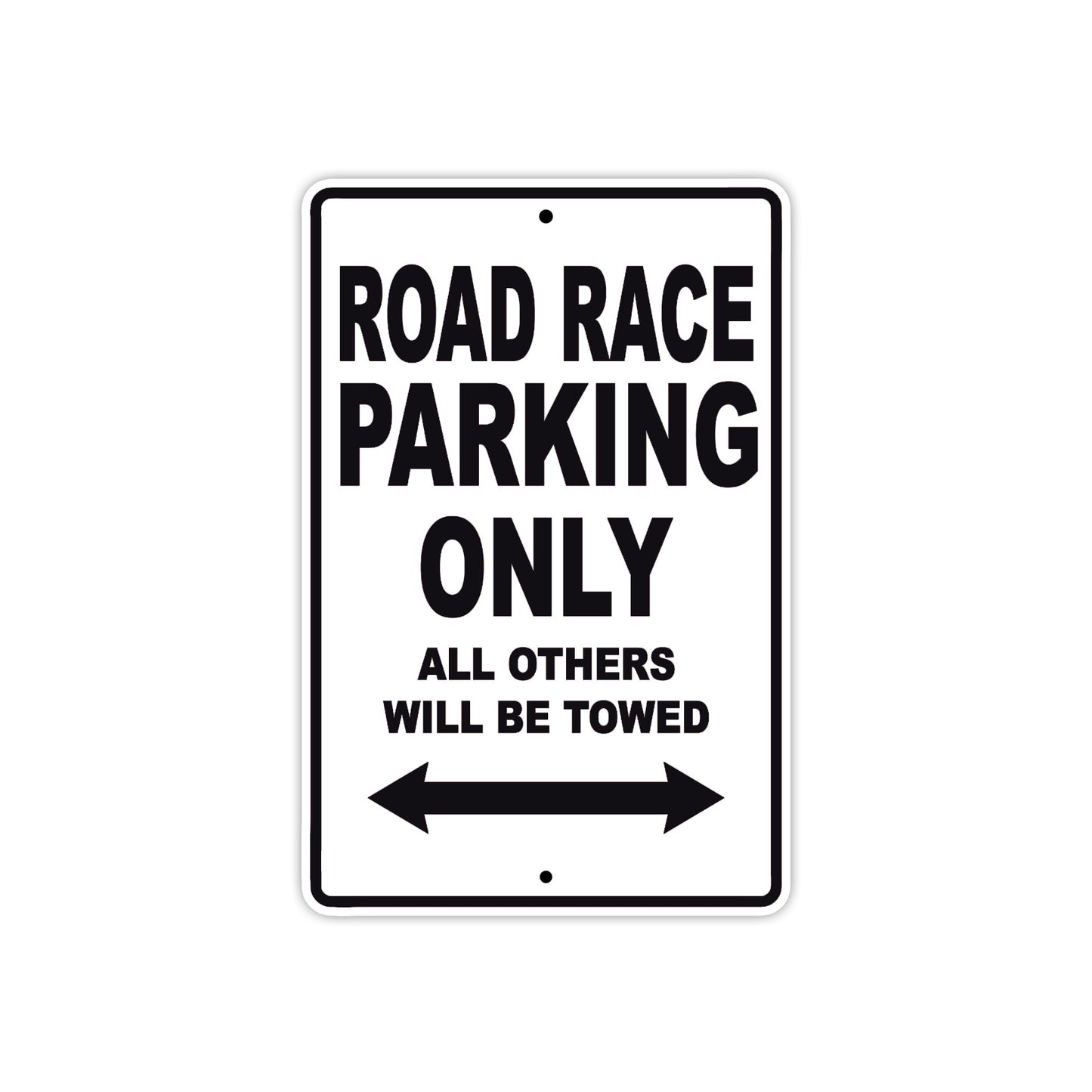 CAN-AM Road Race Parking Only All Others Will Be Towed Aluminum Decor Garage Sign