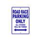 CAN-AM Road Race Parking Only All Others Will Be Towed Aluminum Decor Garage Sign