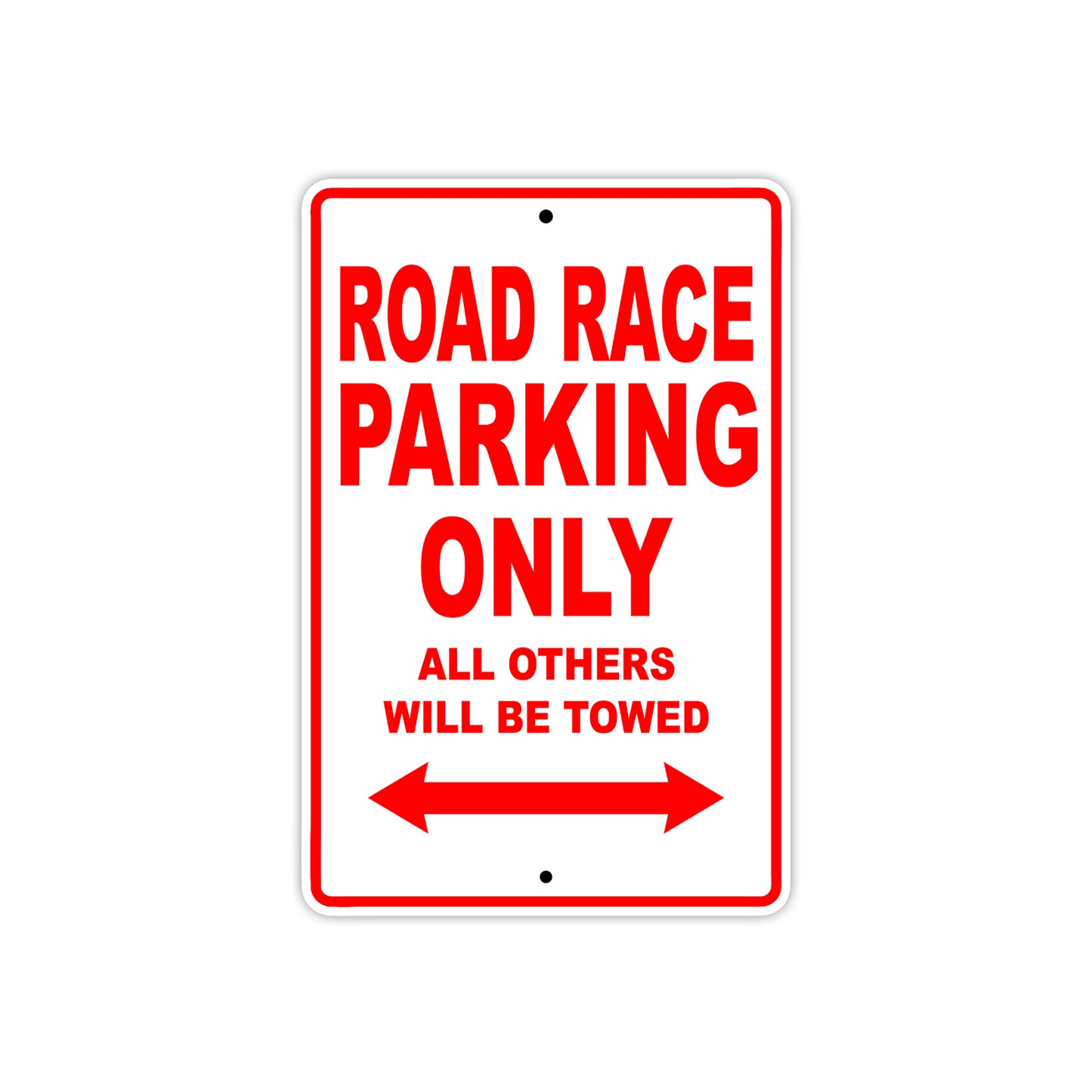 CAN-AM Road Race Parking Only All Others Will Be Towed Aluminum Decor Garage Sign