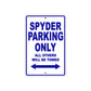 CAN-AM CAN-AM Spyder Parking Only All Others Will Be Towed Aluminum Decor Garage Sign
