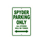 CAN-AM CAN-AM Spyder Parking Only All Others Will Be Towed Aluminum Decor Garage Sign
