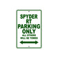 CAN-AM Spyder RT Parking Only All Others Will Be Towed Aluminum Decor Garage Sign