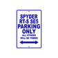 CAN-AM Spyder RT S SE5 Parking Only All Others Will Be Towed Aluminum Decor Garage Sign