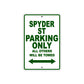 CAN-AM Spyder St Parking Only All Others Will Be Towed Aluminum Decor Garage Sign