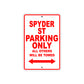 CAN-AM Spyder St Parking Only All Others Will Be Towed Aluminum Decor Garage Sign