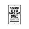 CAN-AM Spyder ST SE5 Parking Only All Others Will Be Towed Aluminum Decor Garage Sign