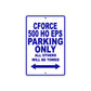 CFMOTO Cforce 500 Ho Eps Parking Only All Others Will Be Towed Aluminum Decor Garage Sign