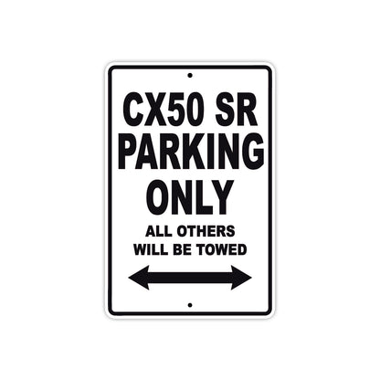 Cobra CX50 SR Parking Only All Others Will Be Towed Aluminum Decor Garage Sign
