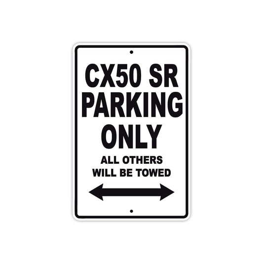Cobra CX50 SR Parking Only All Others Will Be Towed Aluminum Decor Garage Sign