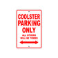 Coolster Coolster Parking Only All Others Will Be Towed Aluminum Decor Garage Sign