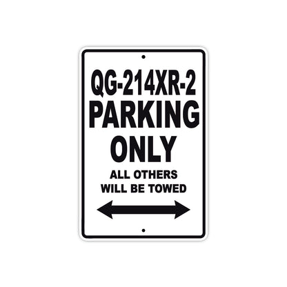 Coolster QG214XR2 Parking Only All Others Will Be Towed Aluminum Decor Garage Sign