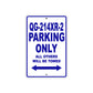 Coolster QG214XR2 Parking Only All Others Will Be Towed Aluminum Decor Garage Sign