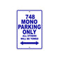 Ducati 748 Mono Parking Only All Others Will Be Towed Aluminum Decor Garage Sign