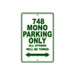 Ducati 748 Mono Parking Only All Others Will Be Towed Aluminum Decor Garage Sign
