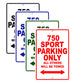 Ducati 750 Sport Parking Only All Others Will Be Towed Aluminum Decor Garage Sign