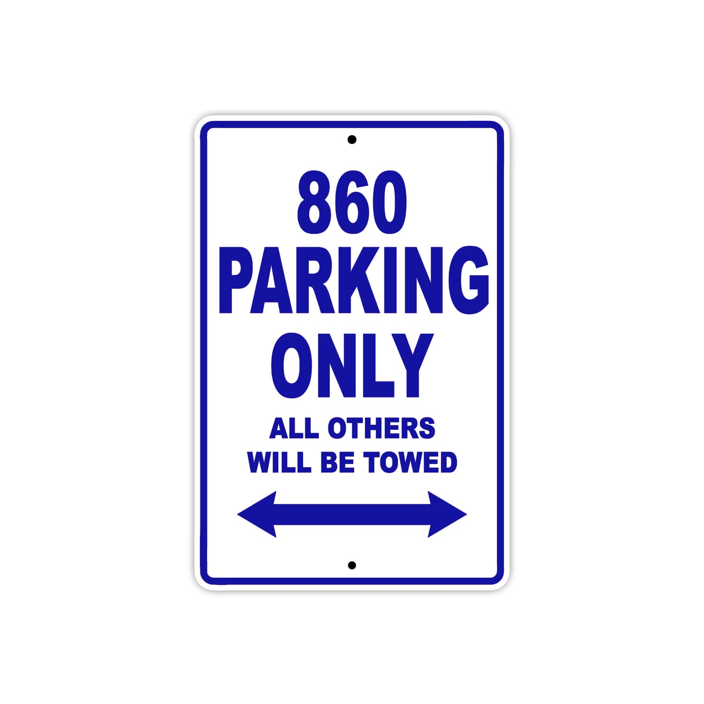 Ducati 860 Parking Only All Others Will Be Towed Aluminum Decor Garage Sign