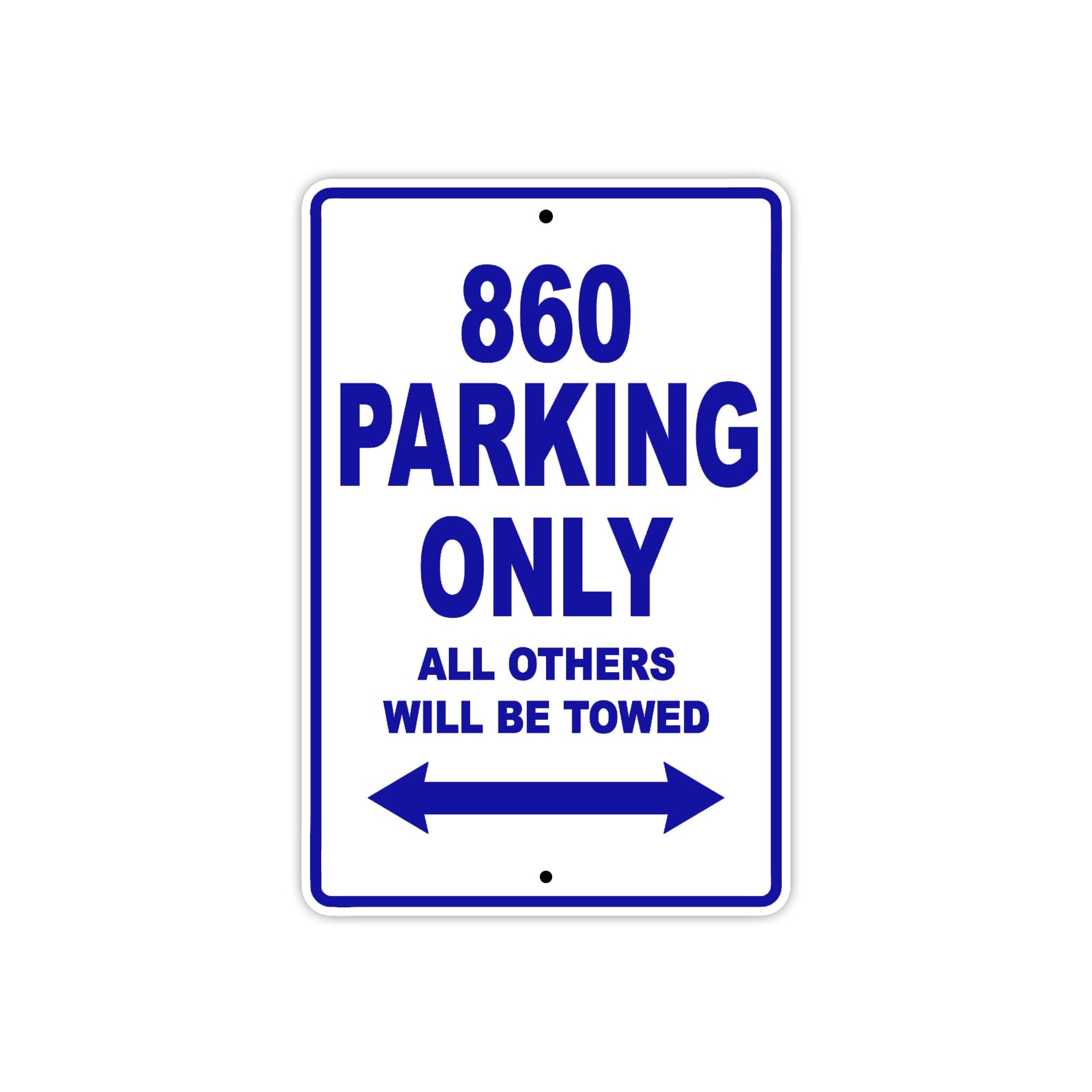 Ducati 860 Parking Only All Others Will Be Towed Aluminum Decor Garage Sign