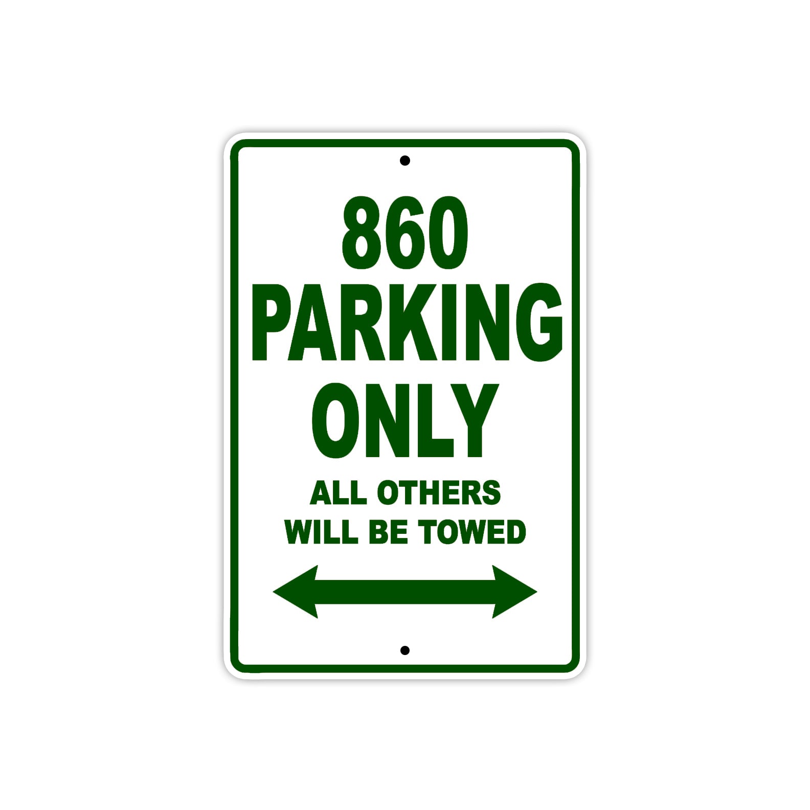 Ducati 860 Parking Only All Others Will Be Towed Aluminum Decor Garage Sign