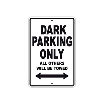 Ducati Dark Parking Only All Others Will Be Towed Aluminum Decor Garage Sign