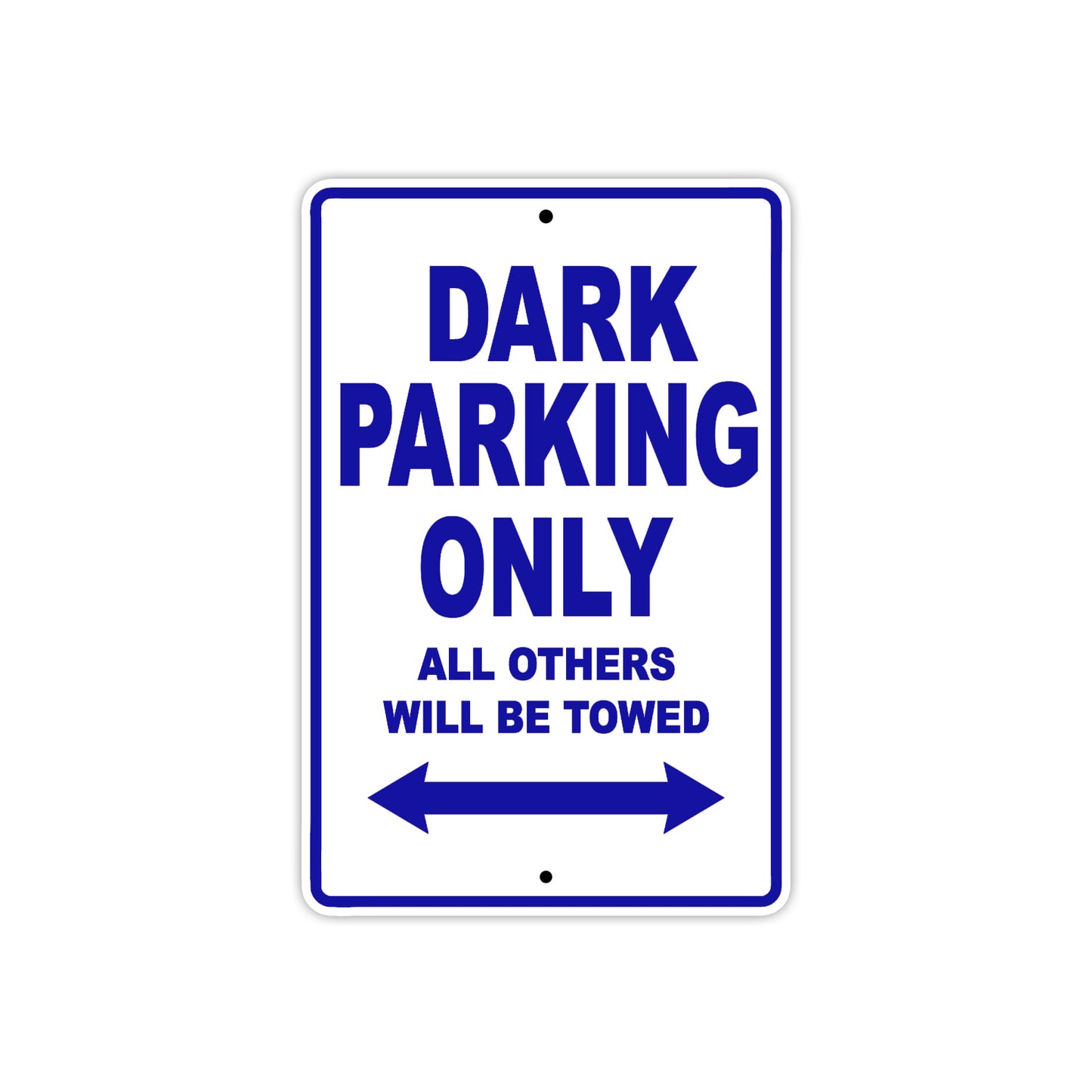 Ducati Dark Parking Only All Others Will Be Towed Aluminum Decor Garage Sign