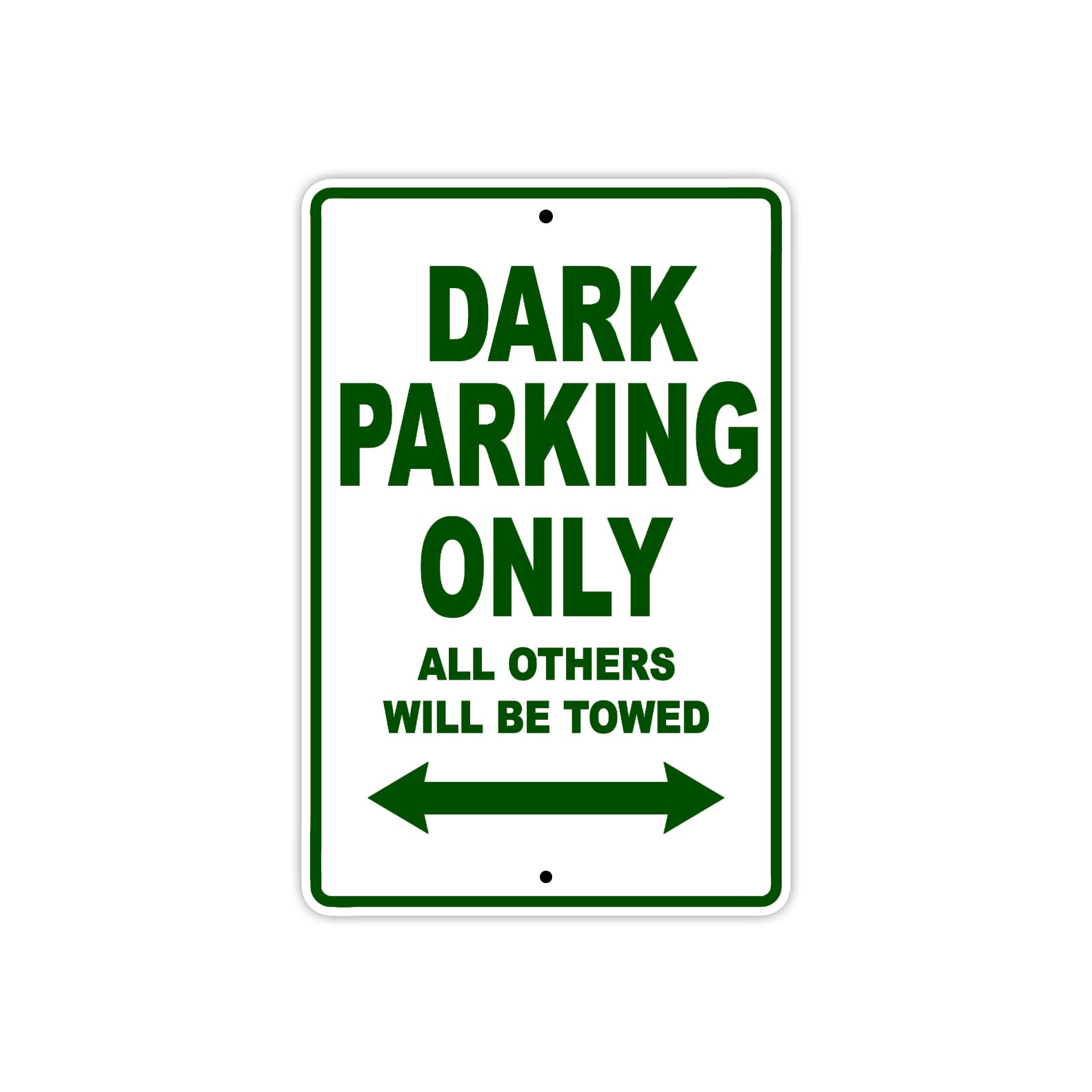 Ducati Dark Parking Only All Others Will Be Towed Aluminum Decor Garage Sign