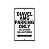Ducati Diavel AMG Parking Only All Others Will Be Towed Aluminum Decor Garage Sign