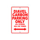 Ducati Diavel Carbon Parking Only All Others Will Be Towed Aluminum Decor Garage Sign