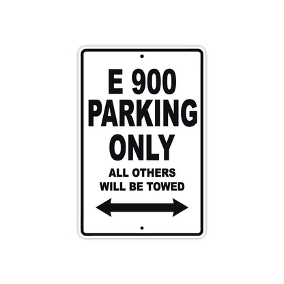 Ducati E 900 Parking Only All Others Will Be Towed Aluminum Decor Garage Sign