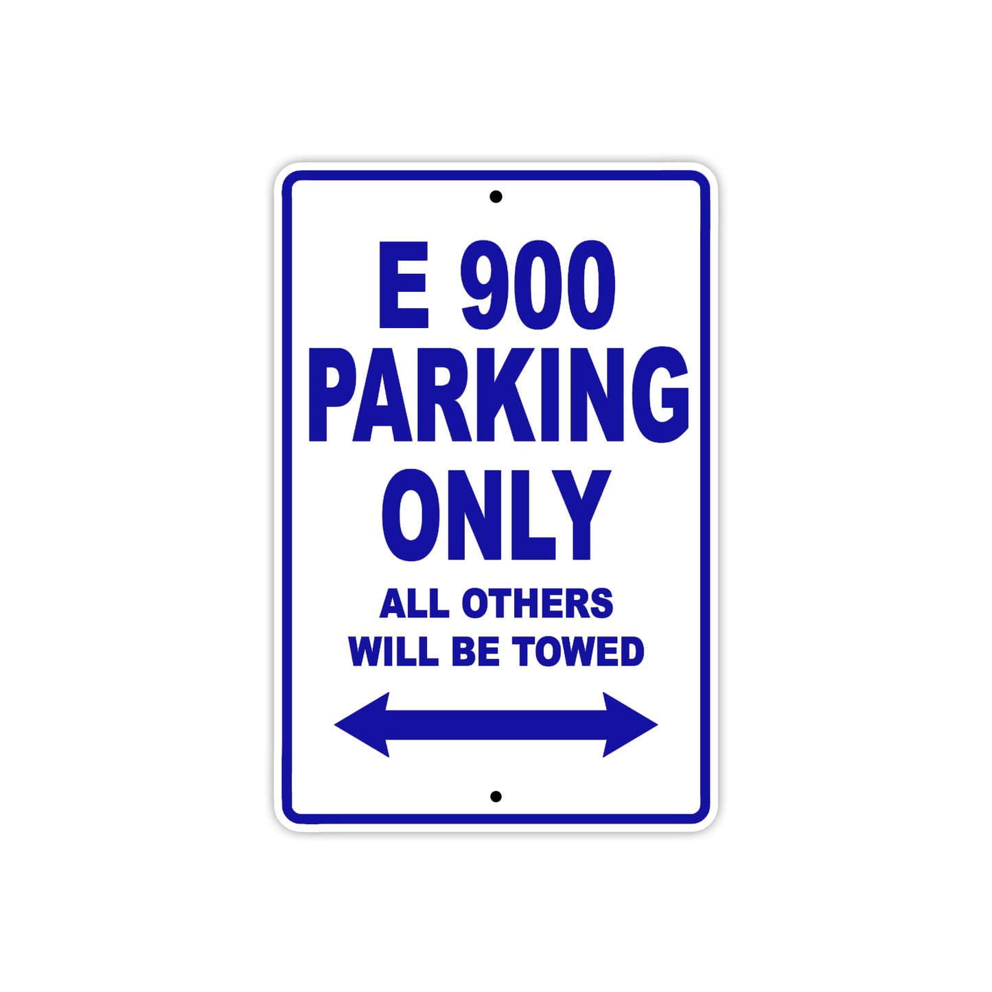 Ducati E 900 Parking Only All Others Will Be Towed Aluminum Decor Garage Sign